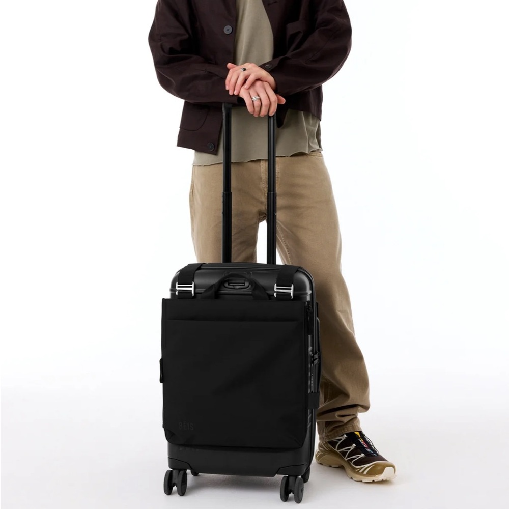 NWT BEIS Black Men's Travel Bag - Picture 7 of 8